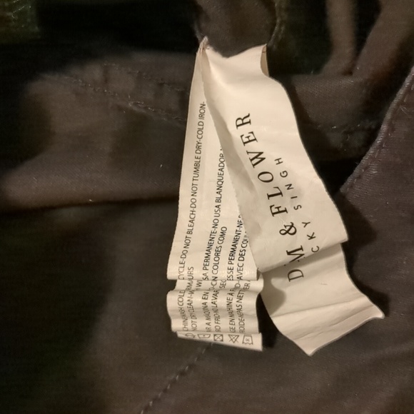 Denim & flower black stretch denim jacket size S - Picture 10 of 11